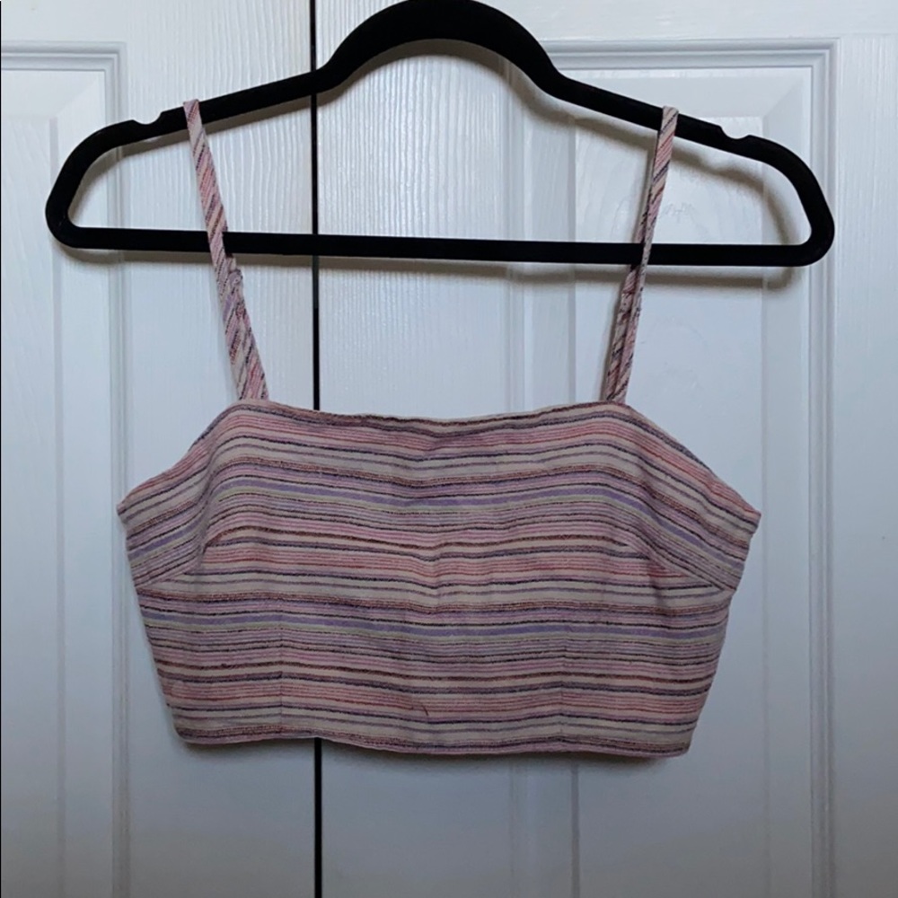 Forever 21 Tie Back Crop